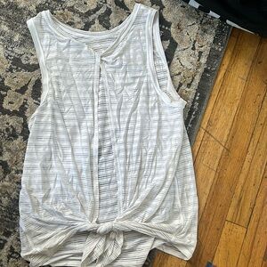 lululemon tie back tank